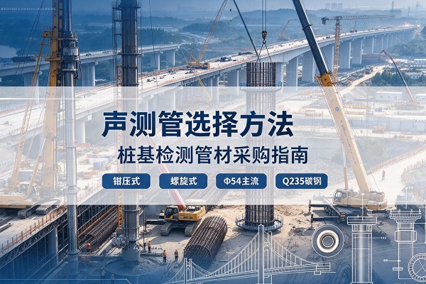 龙潭声测管选型标准