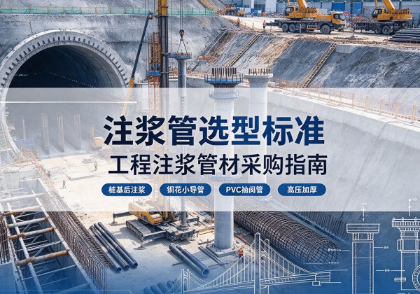 龙潭注浆管选型标准
